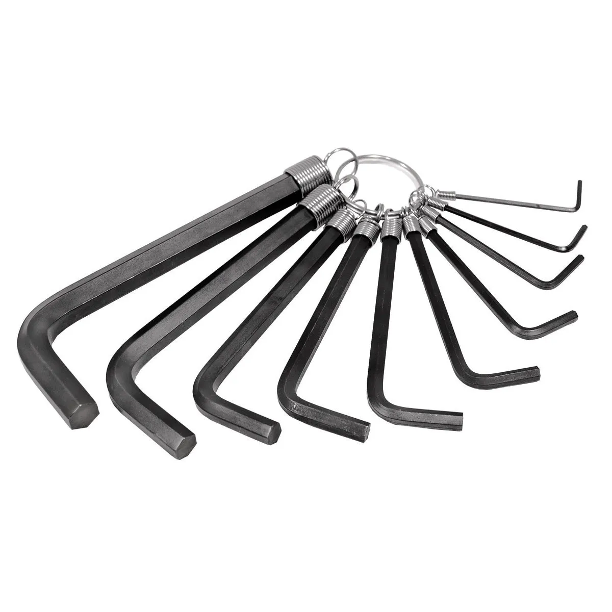 10 Piece Metric Hex Key Set on a Ring