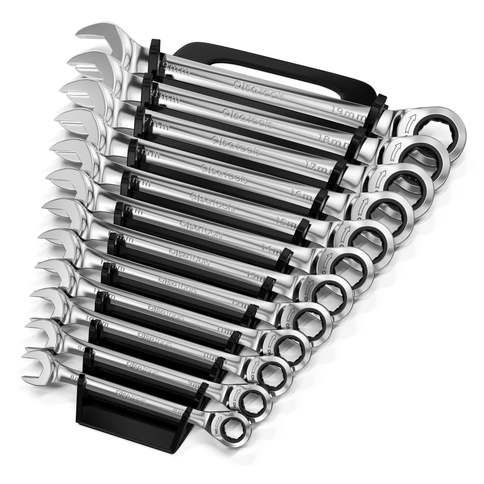 120 Tooth Ratcheting Wrench Set