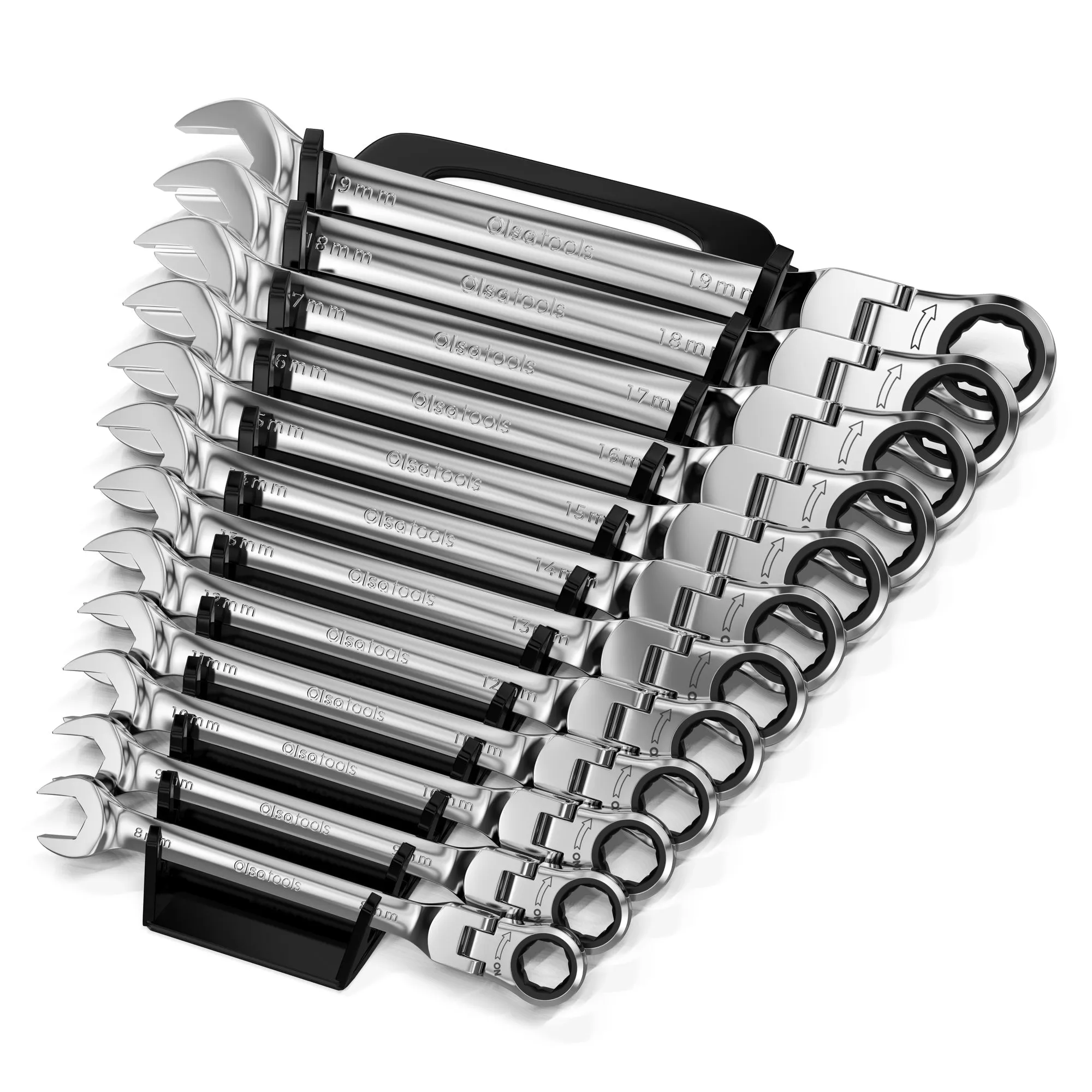 120 Tooth Ratcheting Wrench Set