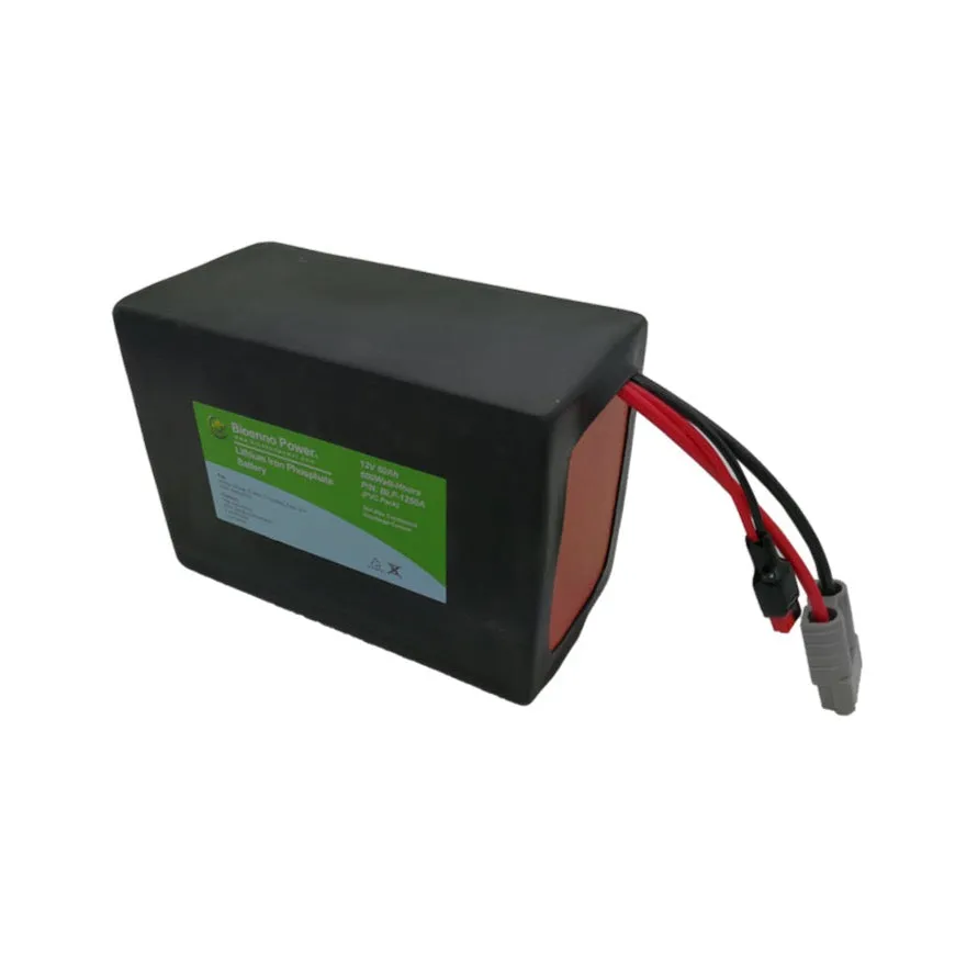 12V, 50Ah LFP Battery (PVC, BLF-1250A) - LiFePO4 50Ah Battery