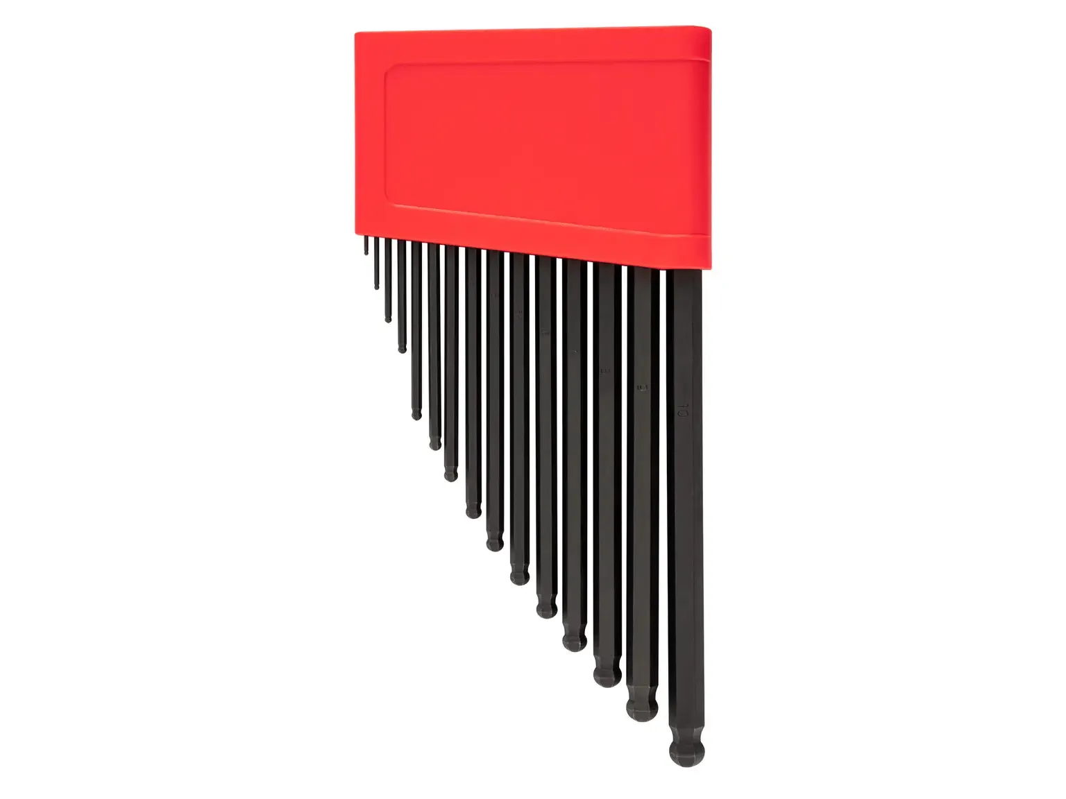 15-Piece Ball End Hex L-Key Set with Holder (1.3-10 mm)