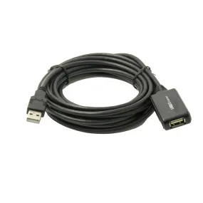 15Ft USB 2.0 Active Repeater Cable A-Male to A-Female