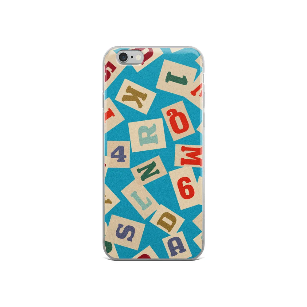 1950s Blocks iPhone Case