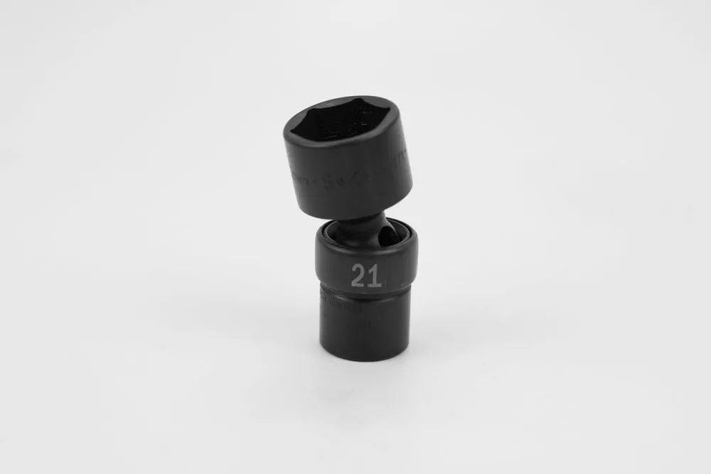 21 mm 3/8" Drive 6 Point Swivel Metric Impact Socket