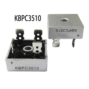 2PCS KBPC3510 3510 35A 1000V Phases Diode Bridge Rectifier New and Original