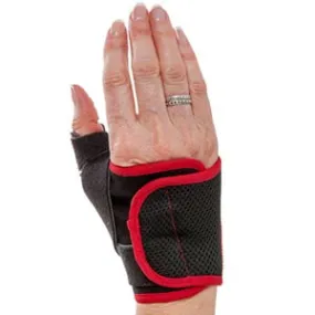 3 Point Products Design Line Thumb Splint Splint Thumb Right Md Red Trim