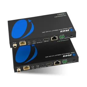 4K HDBaseT HDMI Extender Over CAT6/7 up to 330 Feet, Bi-directional IR, ARC, PoC, RS-232 (UHD-EXB330LAR-K)