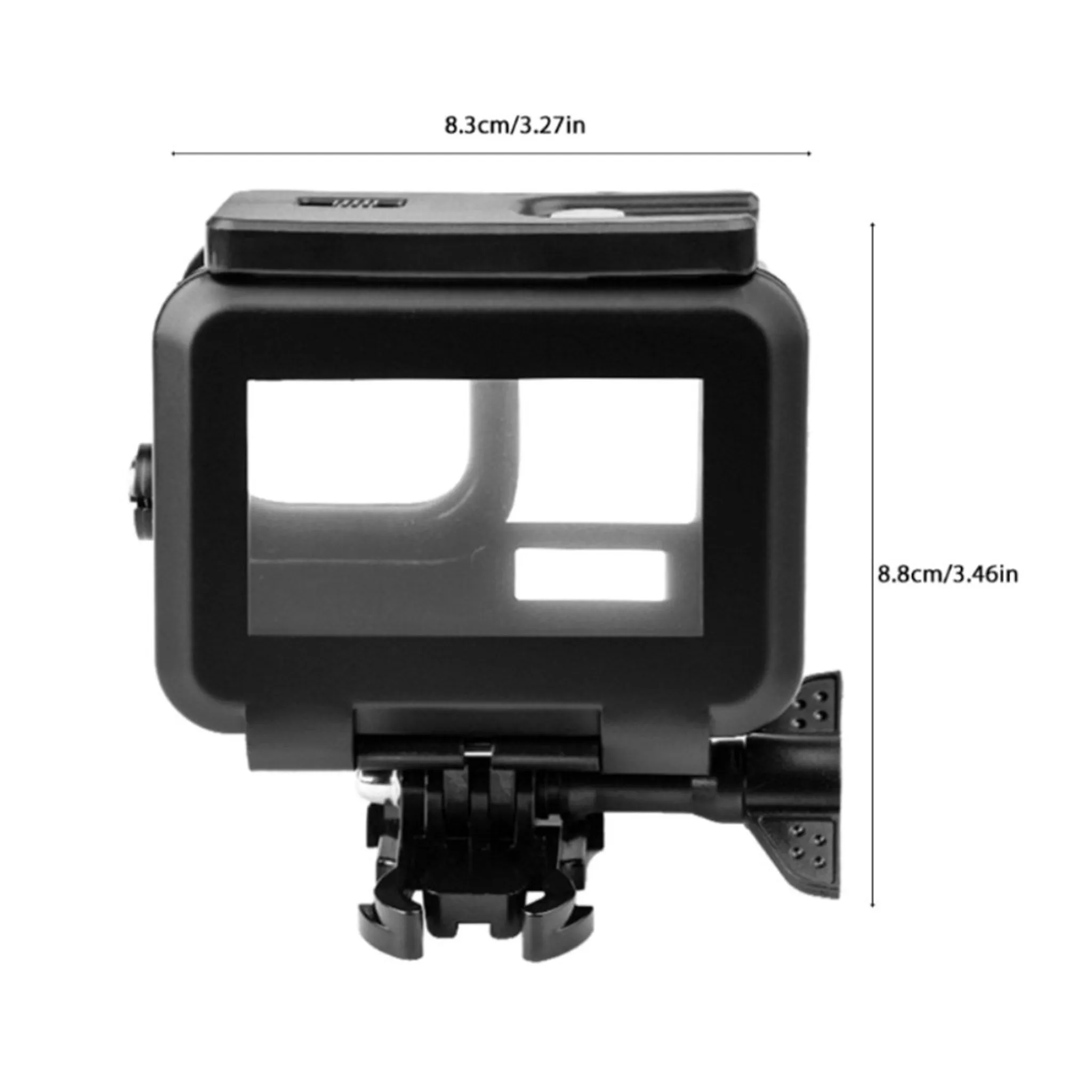 50m GoPro Hero 9 waterproof case with touch screen