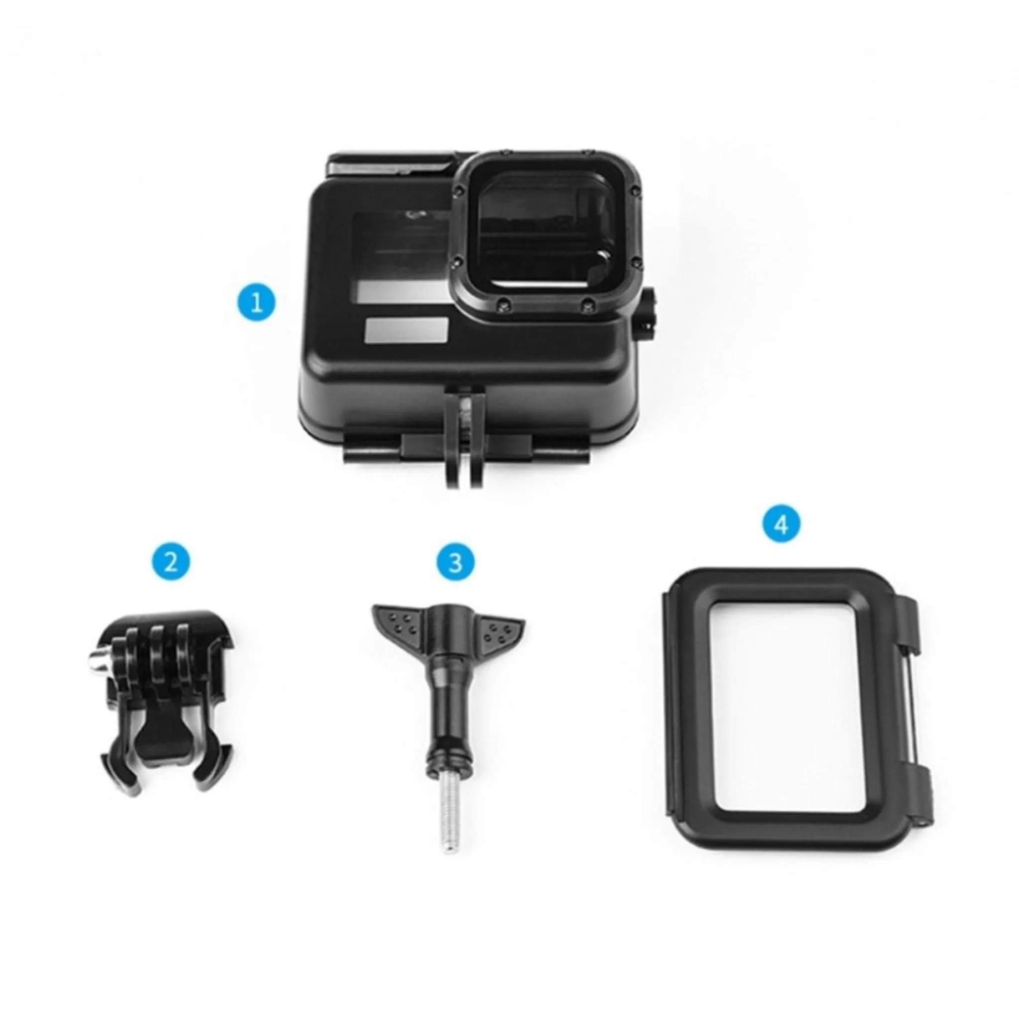 50m GoPro Hero 9 waterproof case with touch screen