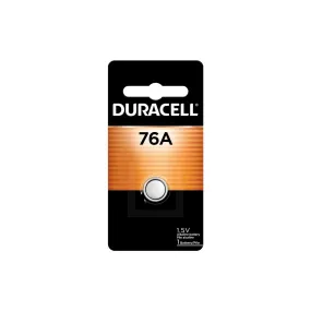 76A Duracell, Specialty Alkaline Battery, 76A/LR44, 1.5 V, 1PK