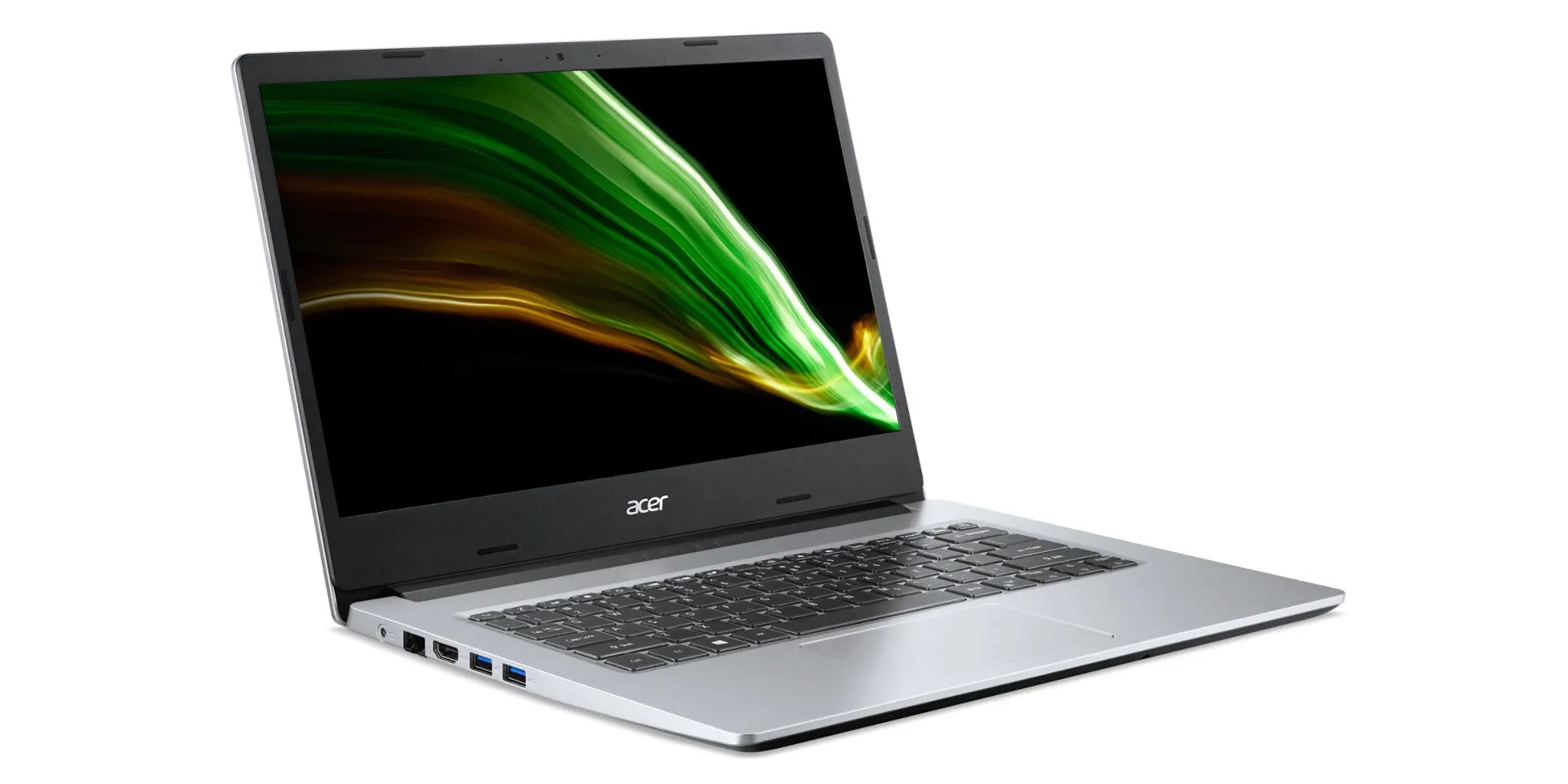 Acer Aspire 1 A114-33 14" Laptop - Intel® Pentium® N6000- 4 GB DDR4-SDRAM - 64 GB Storage - Windows 11 Home in S mode 64-bit- Silver