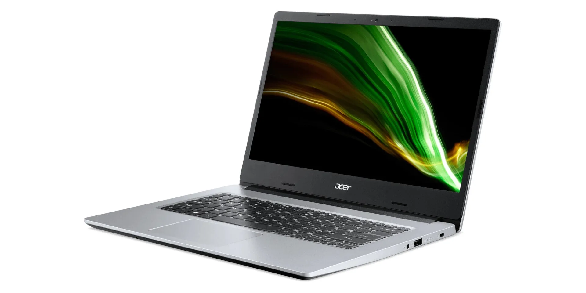 Acer Aspire 1 A114-33 14" Laptop - Intel® Pentium® N6000- 4 GB DDR4-SDRAM - 64 GB Storage - Windows 11 Home in S mode 64-bit- Silver