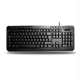 Adesso Desktop Multimedia Usb Black Keyboard