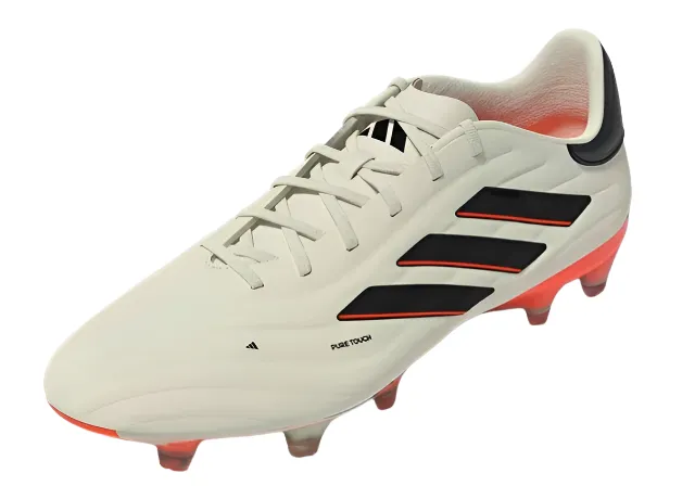 adidas Copa Pure 2 Elite FG - Ivory/Black/Solar Red