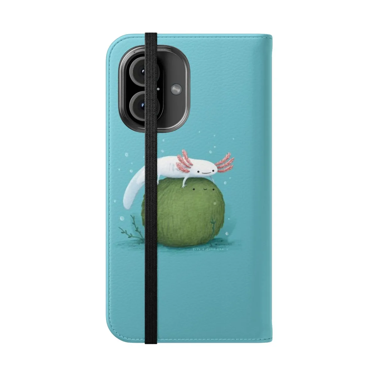 Adorable Axolotl Moss Ball Phone Case Cover