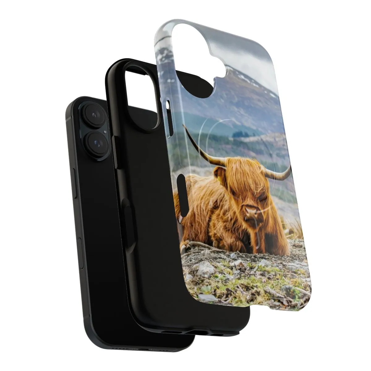 Adorable Highland Cow Phone Case - A Cute Scottish Gift