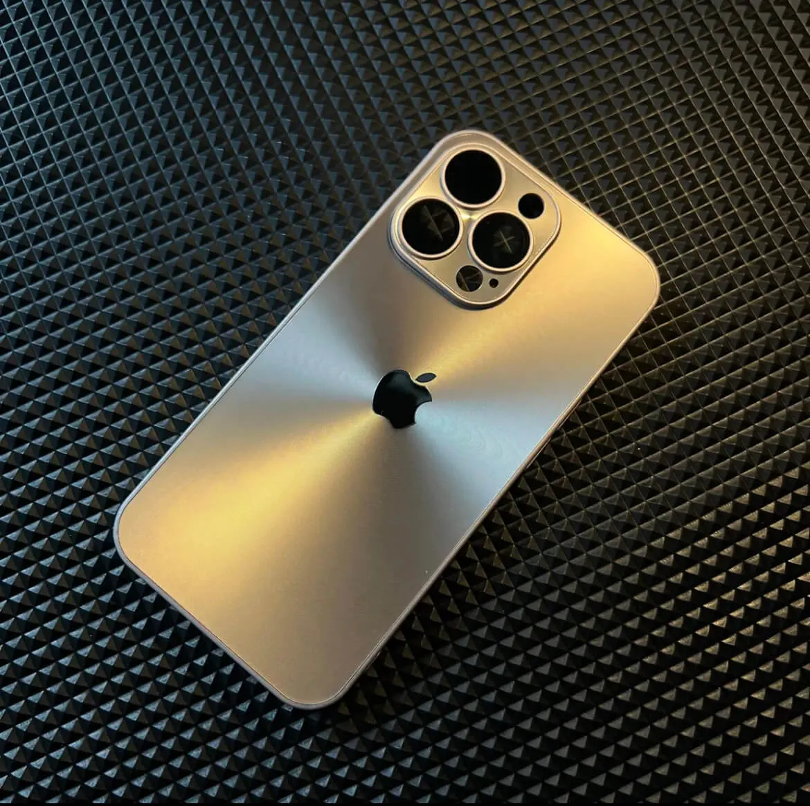 AG Matte camera lens protector iPhone Case