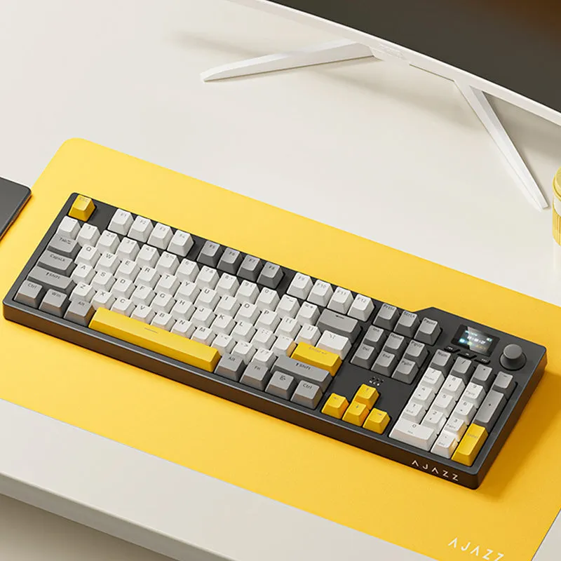 Ajazz AK35I V2 Wireless Mechanical Keyboard With TFT Screen