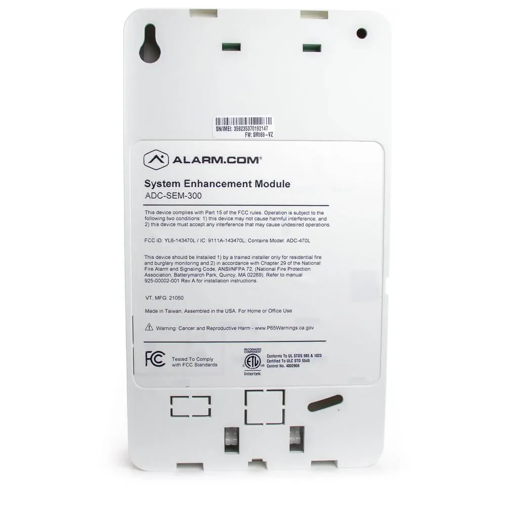 Alarm.com ADC-SEM300-VT-AT-M Communicator For Honeywell Vista Series (AT&T)