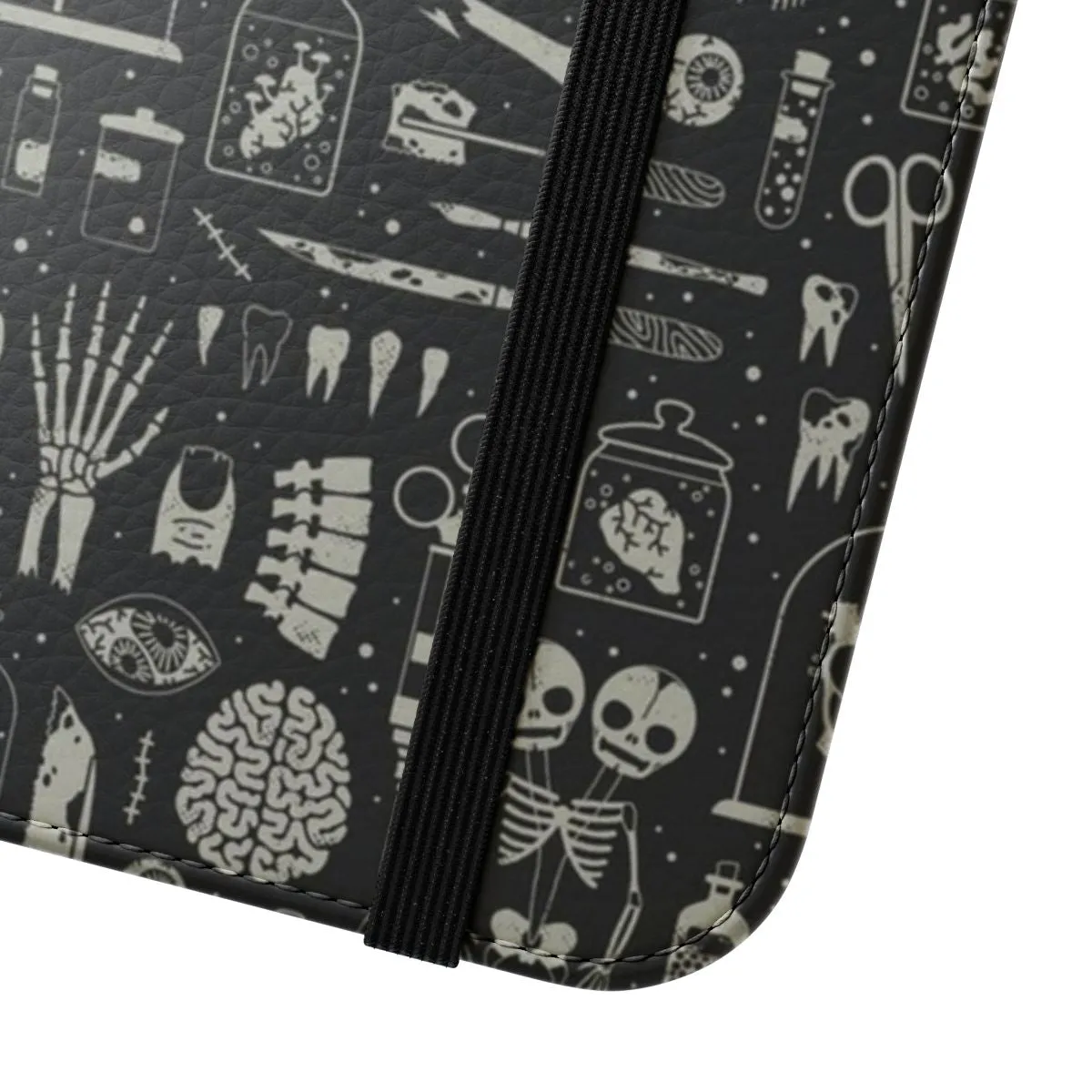 Anatomical X-Ray Flip Cover Phone Case for Halloween