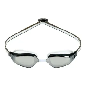 Aqua Sphere Fastlane Titanium Mirror Goggles - White/Grey