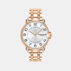 Arden Women Quartz Silver Dial Analog Stainless Steel Watch 14503809