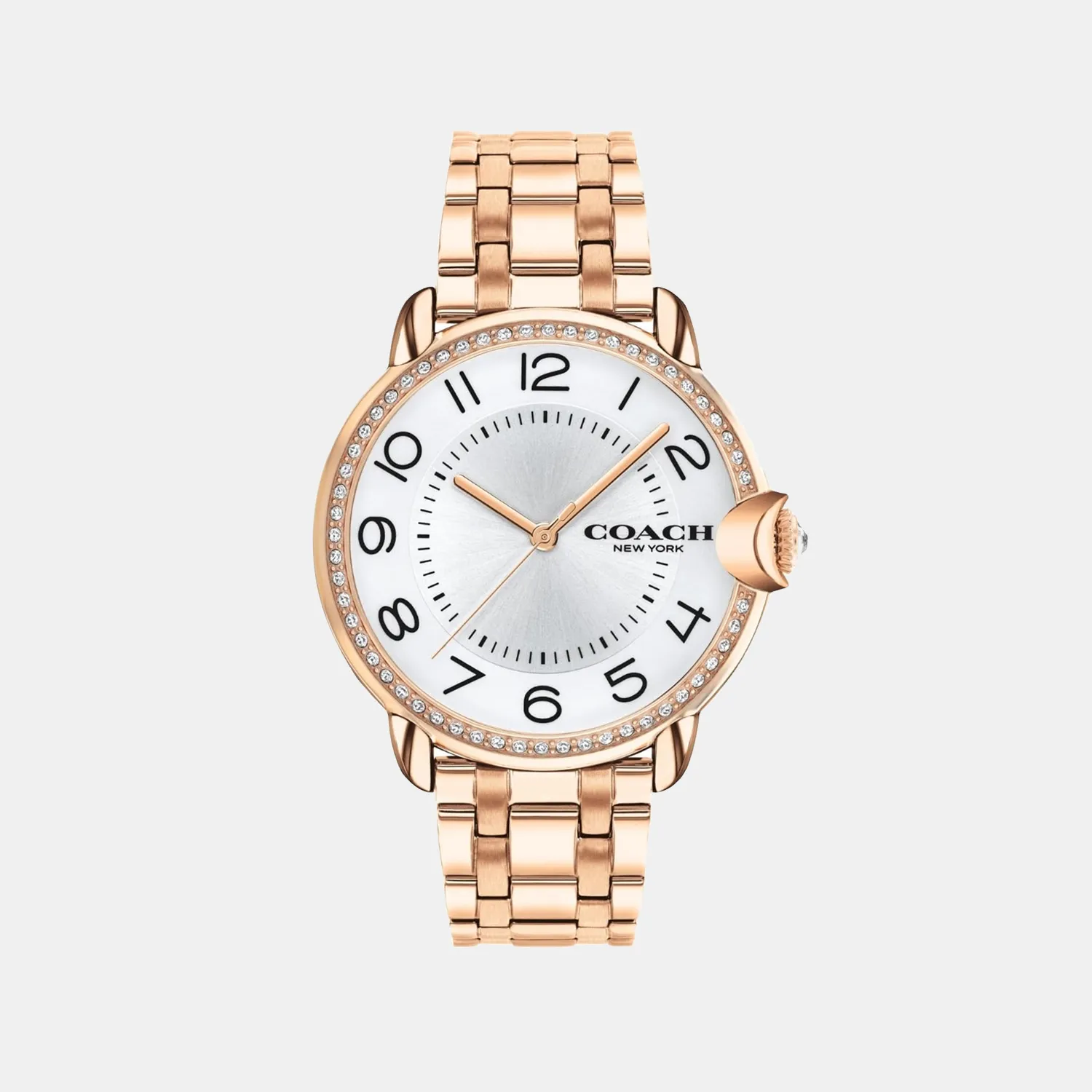 Arden Women Quartz Silver Dial Analog Stainless Steel Watch 14503809