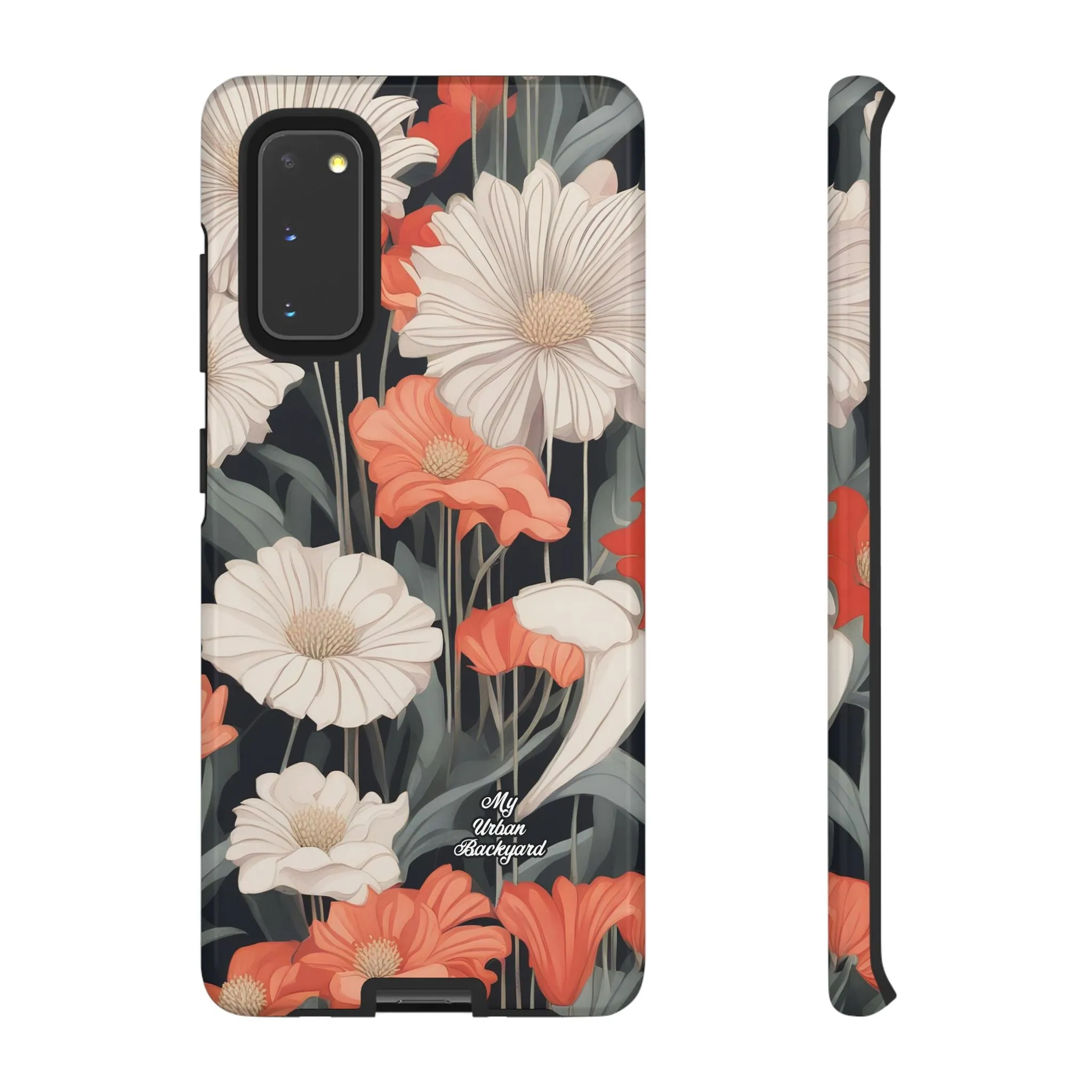 Art Deco Flowers, Cell Phone Case - Apple, Samsung or Google Pixel