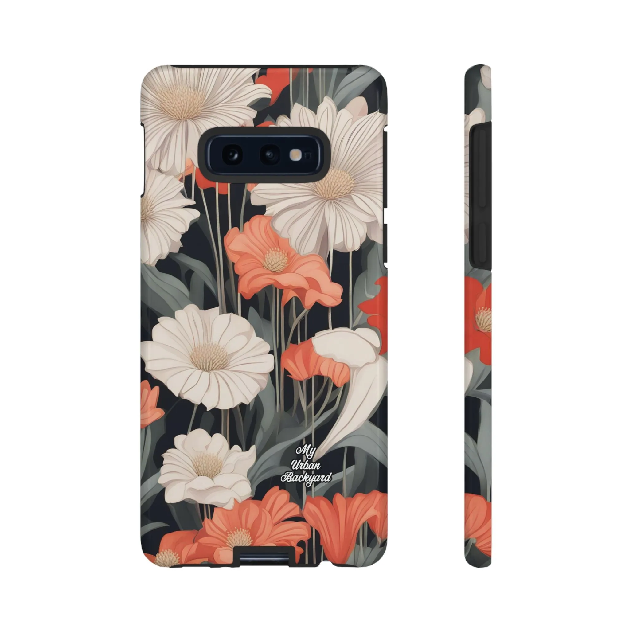 Art Deco Flowers, Cell Phone Case - Apple, Samsung or Google Pixel