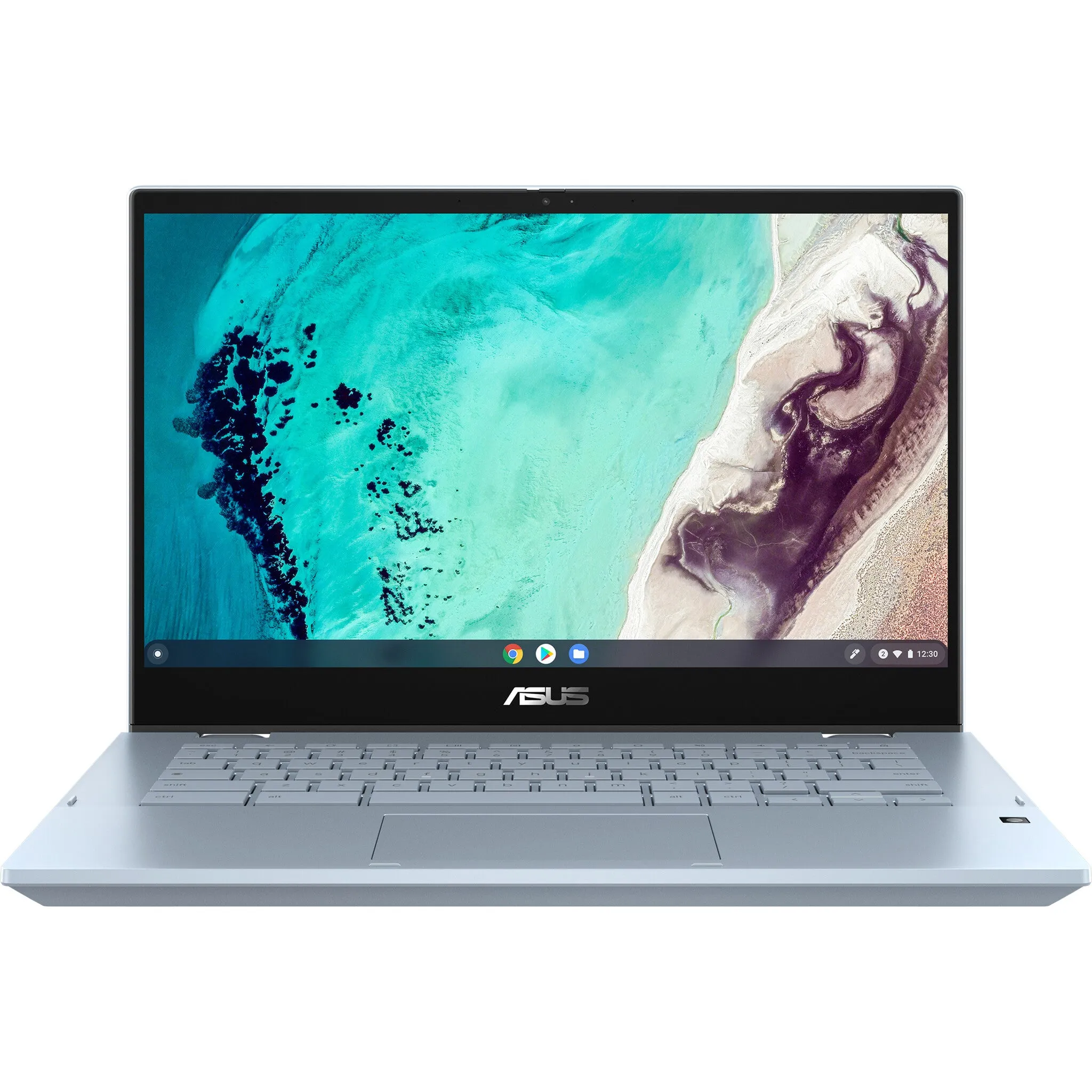 ASUS Chromebook Flip CX3 CB3400FMA-E10046 Intel® Core™ i3 i3-1110G4 35.6 cm (14") Touchscreen Full HD 8 GB LPDDR4x-SDRAM 128 GB SSD Wi-Fi 6 (802.11ax) ChromeOS Blue