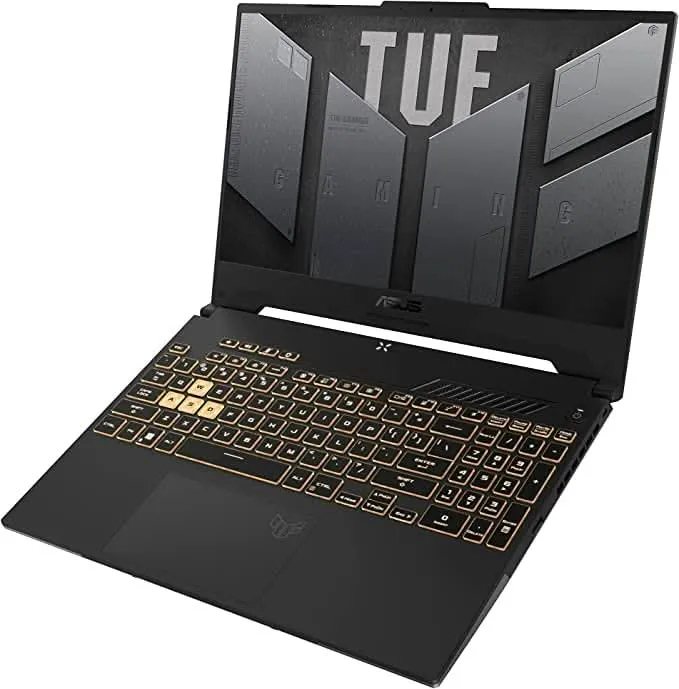 ASUS TUF GAMING F15 FX577ZE-HN072WS [CI7-12700H 12TH GEN/16GB DDR4/1TB SSD/NO DVD/WIN11 HOME/15.6 INCH/4GB GRAPHICS RTX 3050TI/1 YEAR/GREY]