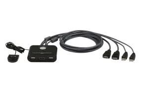 Aten Cs22hf - Kvm / Usb Switch - 2 Ports