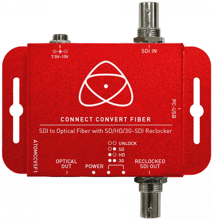 Atomos Connect Convert Fiber | SDI to Fiber