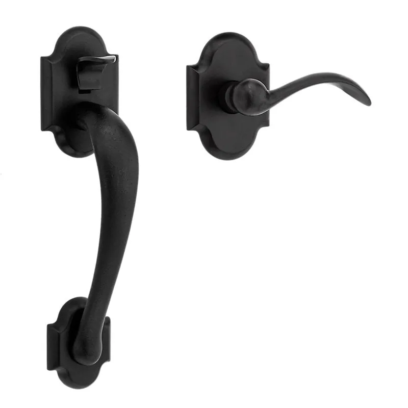 Baldwin - Estate Collection - Handlesets - Boulder Handle Grip Lower Half Handleset w/ 5452V Lever