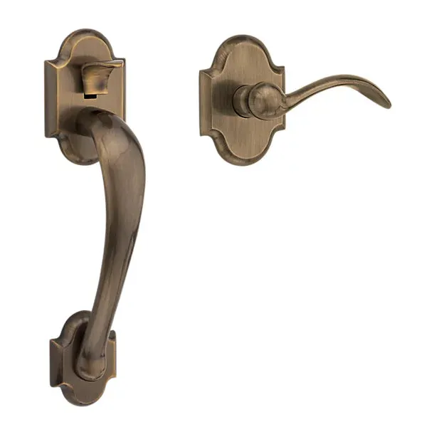 Baldwin - Estate Collection - Handlesets - Boulder Handle Grip Lower Half Handleset w/ 5452V Lever