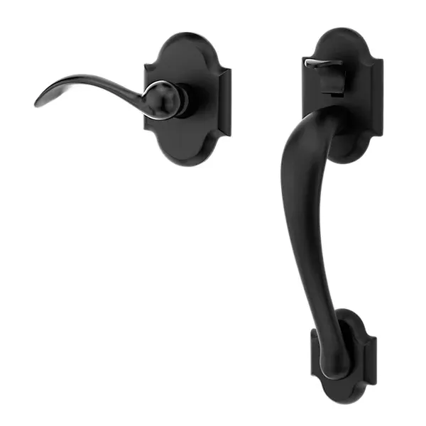 Baldwin - Estate Collection - Handlesets - Boulder Handle Grip Lower Half Handleset w/ 5452V Lever