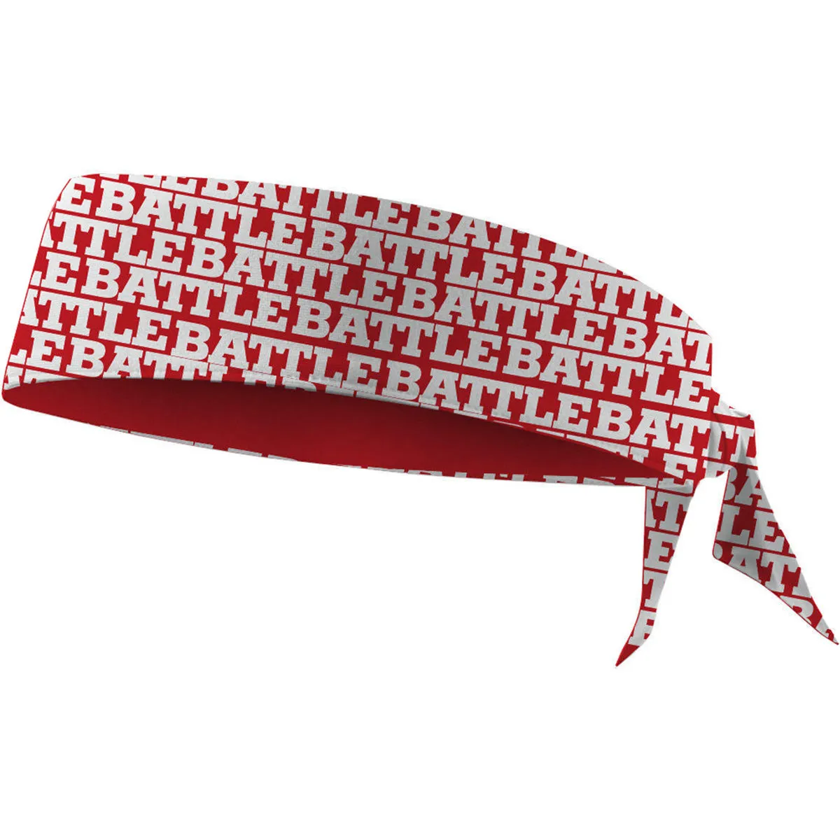 Battle Sports Battle Repeater Logo Football Head Tie