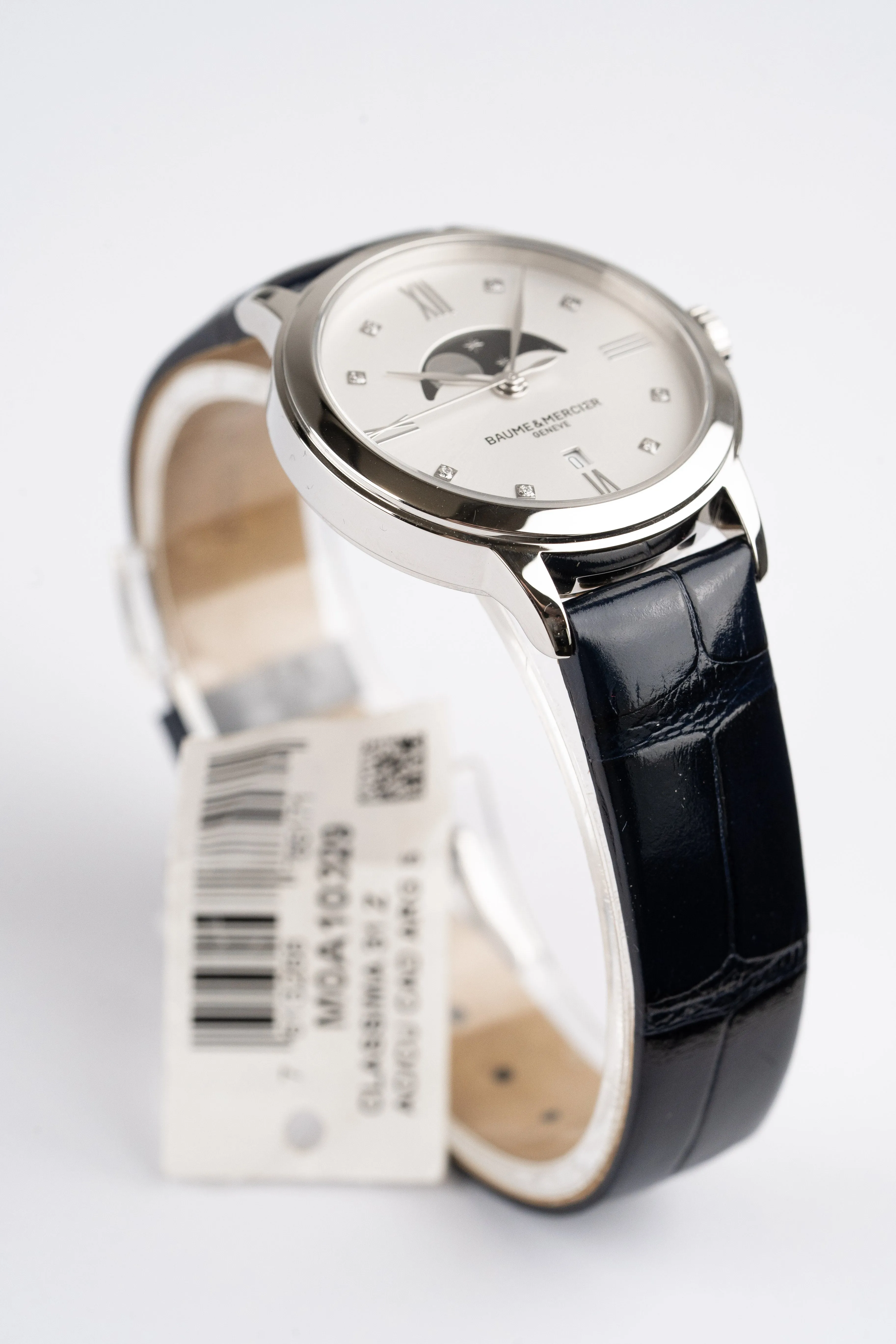 Baume & Mercier Ladies Blue Classima Watch 10329