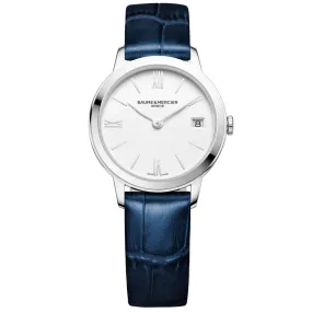 Baume & Mercier Ladies Blue Classima Watch 10353