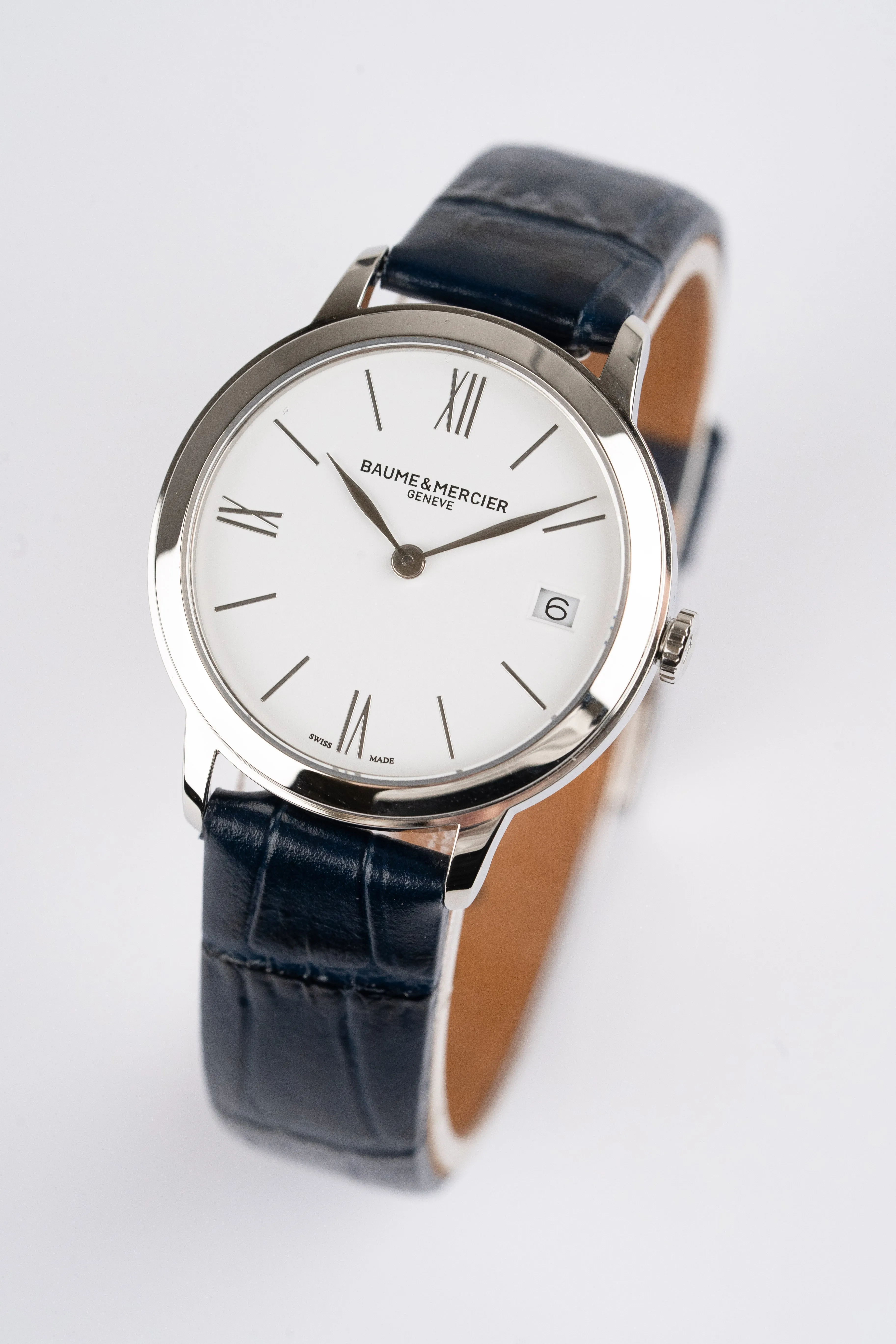 Baume & Mercier Ladies Blue Classima Watch 10353