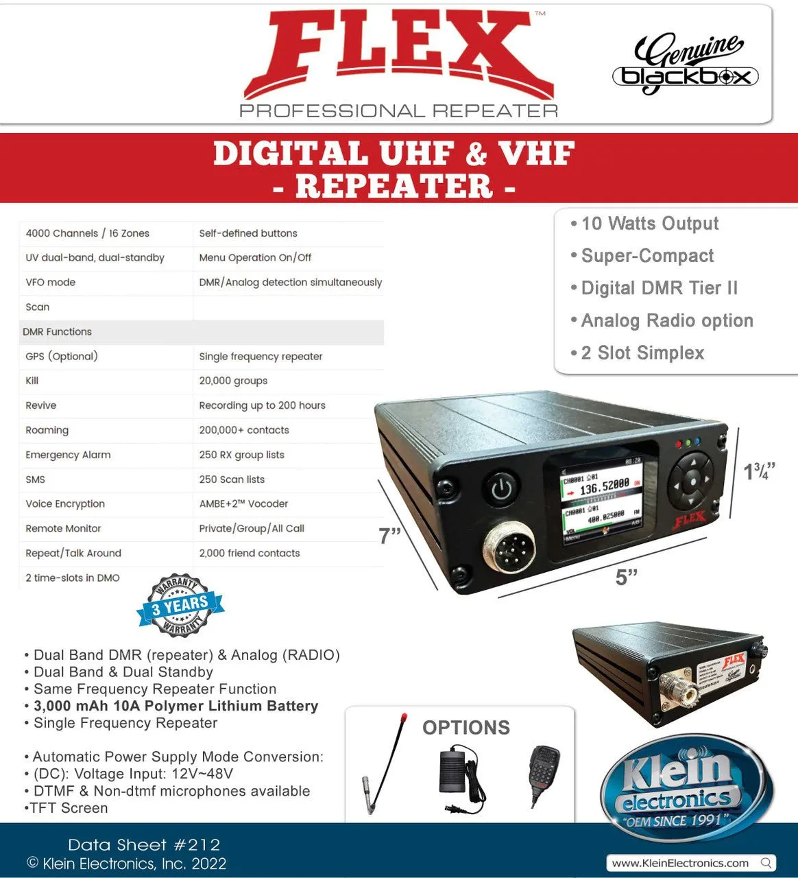 Blackbox FLEX Professional Repeater