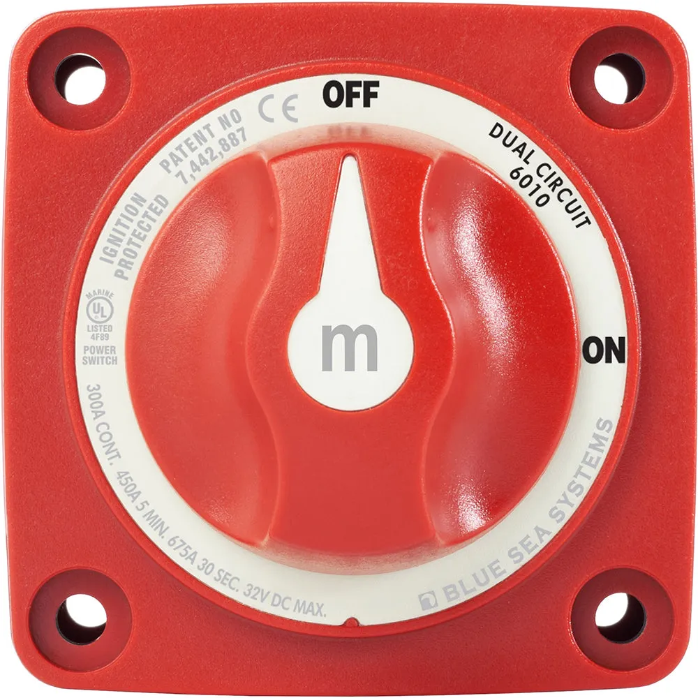 Blue Sea M-Series Battery Switch On/Off/ Dual Circuit