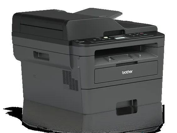 Brother DCP Monochrome Laser Multi-function Printer, 128MB Memory, WiFi, Ethernet, Backlit Display - DCP-L2550DW