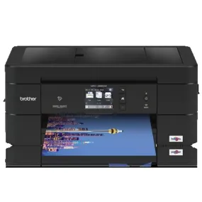 Brother MFC Inkjet All-in-One Color Printer, 128MB Memory, Wireless, Ethernet, Color Touchscreen LCD Display - MFC-J895DW