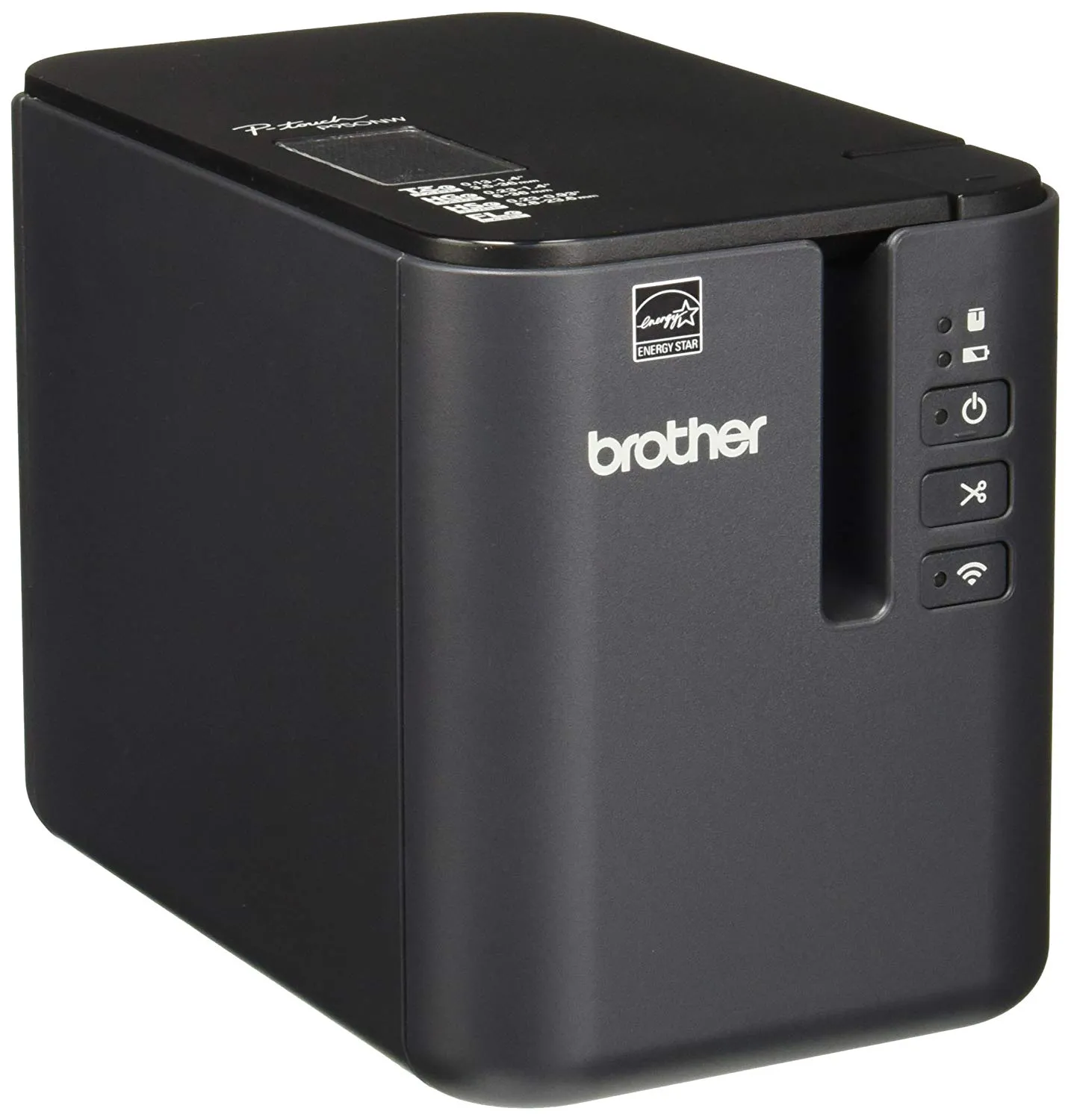 Brother P-Touch Wireless Desktop Label Printer, Monochrome, USB, Serial, WLAN, 6MB Memory, Laminated Thermal Transfer - PTP950NW