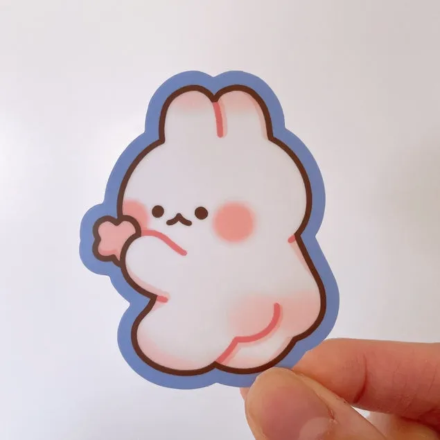 Bunny Butt Vinyl Sticker