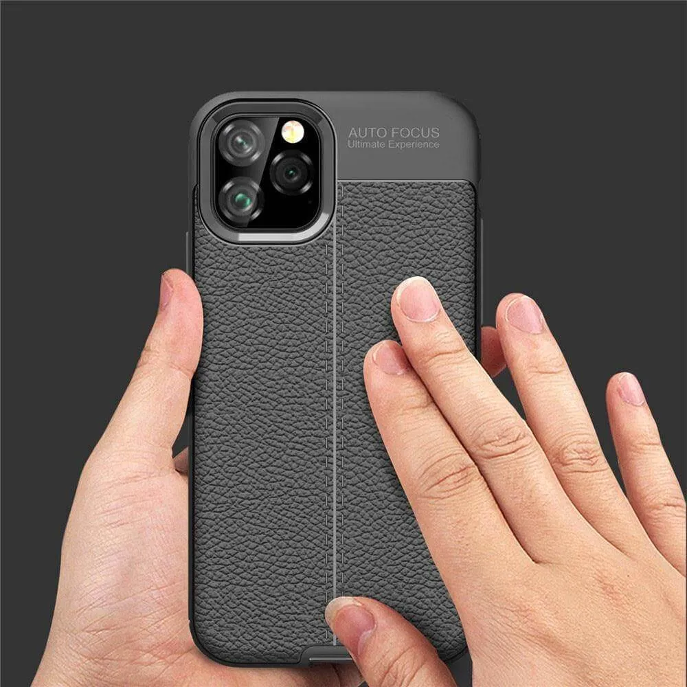 Business Style Leather iPhone 11 Case