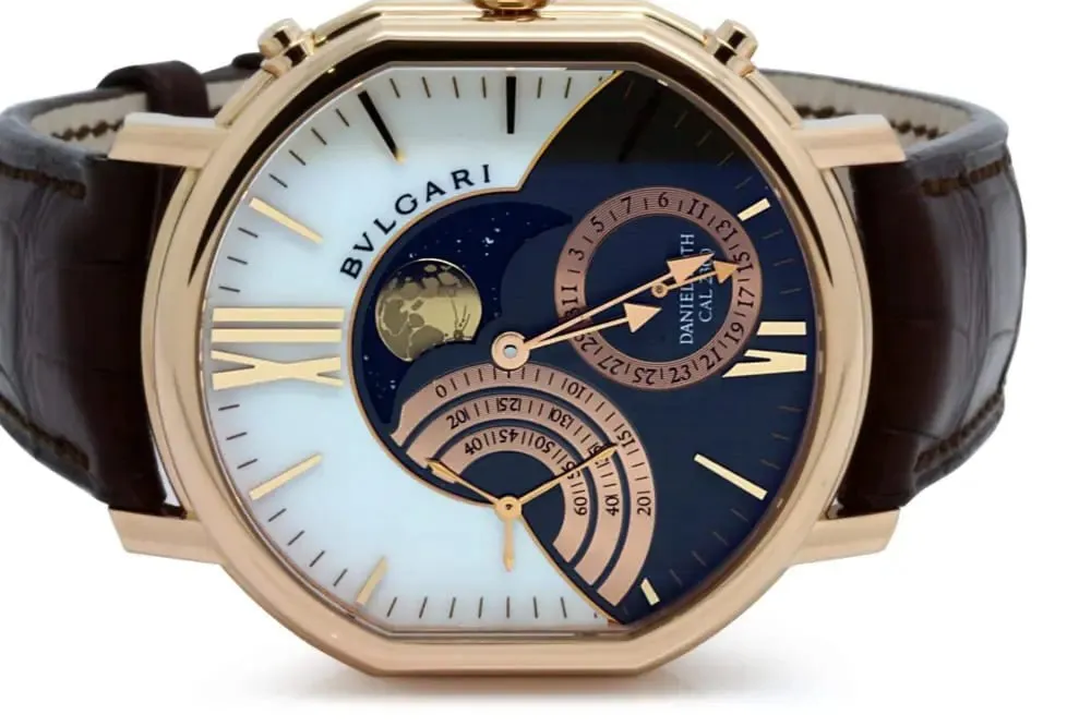 Bvlgari Daniel Roth Grande Lune Strap Watch