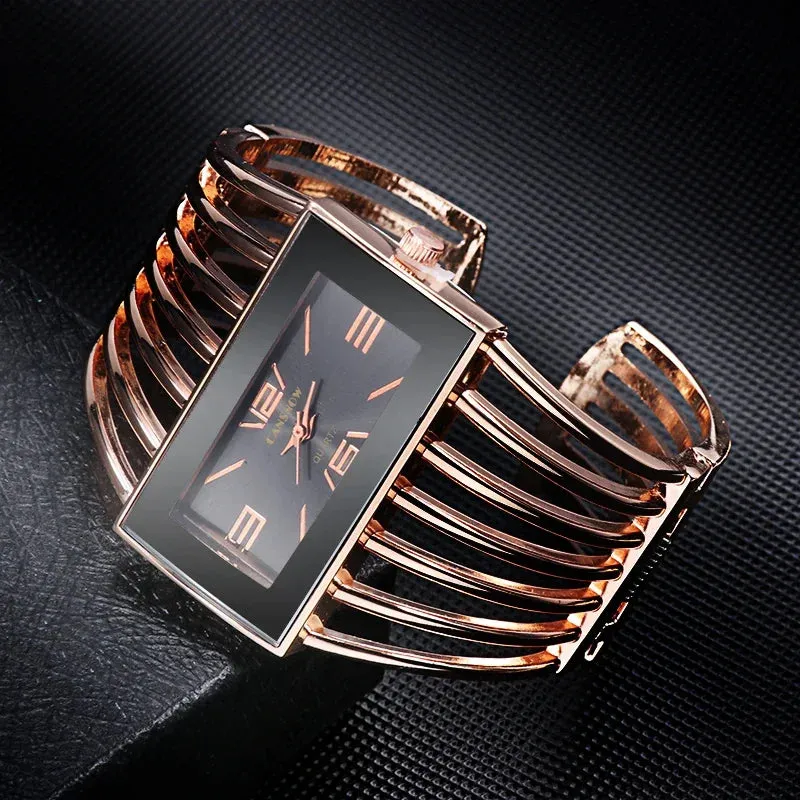 Cansnow Luxury Watch & Bangle for Girls and Ladies ***BUY 1 GET 1 FREE***