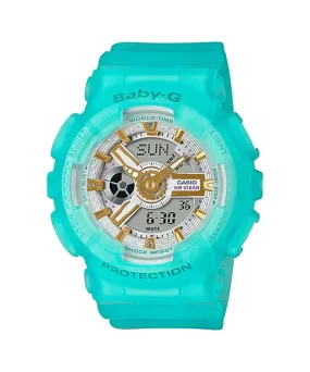 CASIO BABY-G Blue Quartz Women's Analog-Digital Watch BA-110SC-2AER